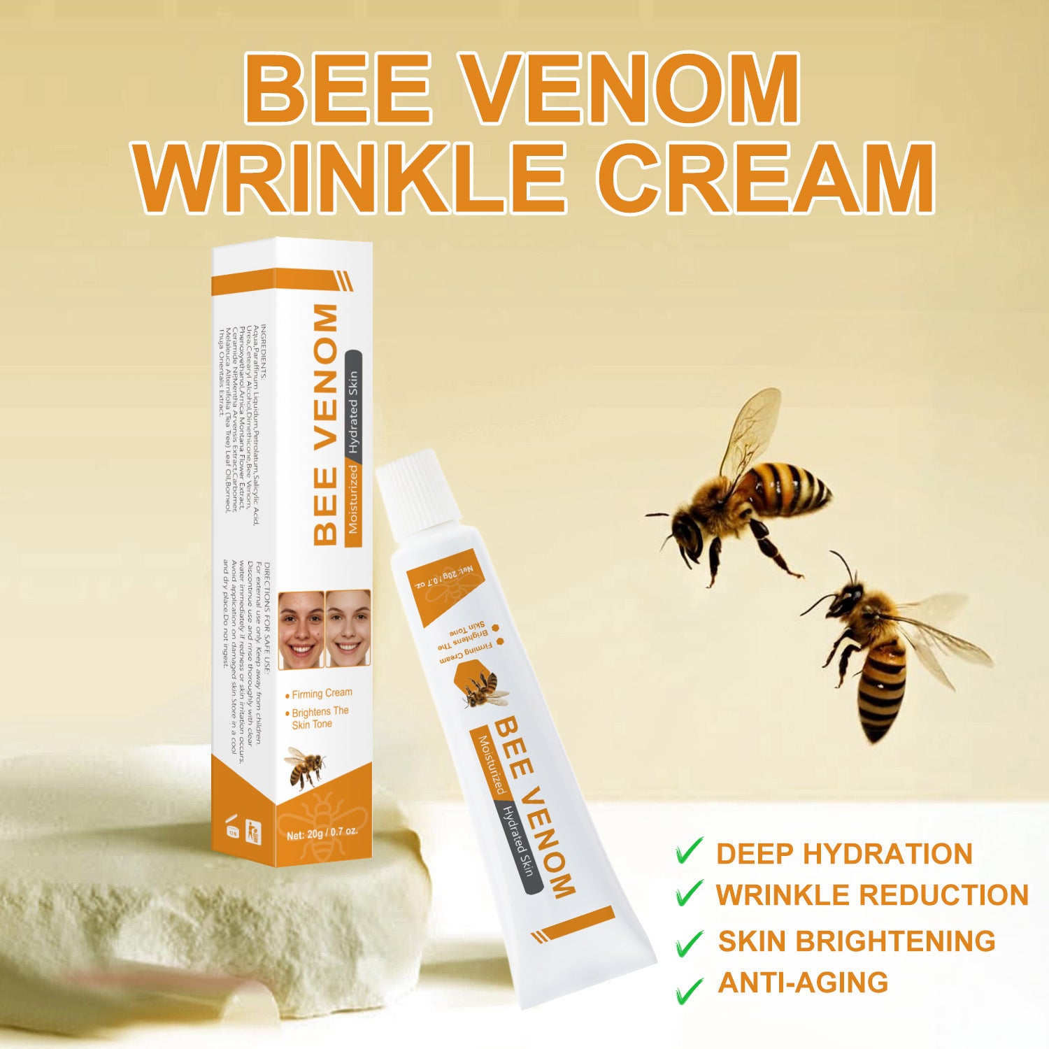 BEE Facial Neck Cream 20g BEE
