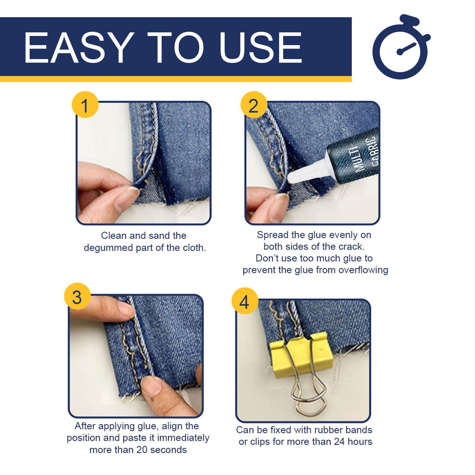 Jueyu Fabric Sewing Glue, Special Glue For Clothing, Suitable For Printed Pants, Insoles And Jeans