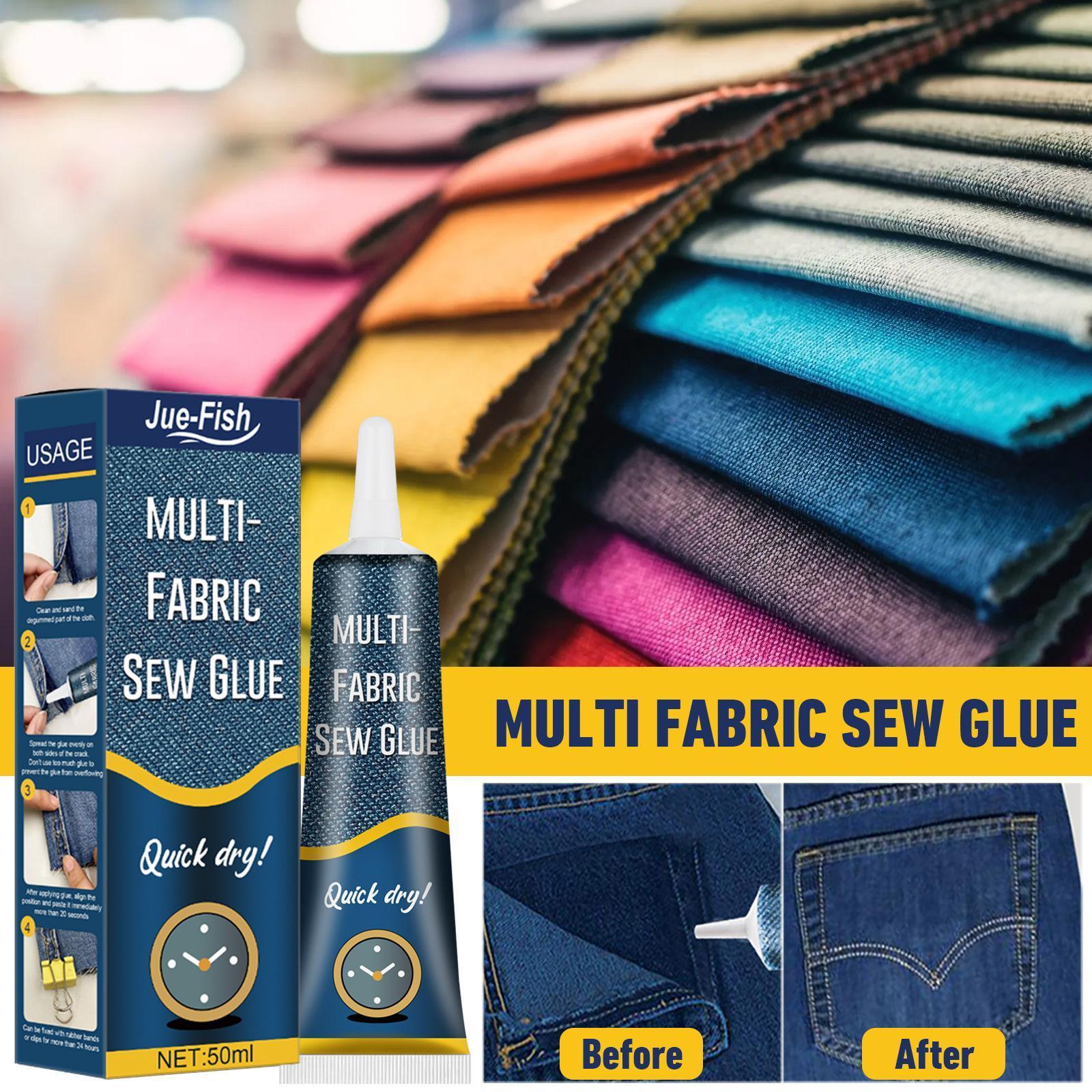 Jueyu Fabric Sewing Glue, Special Glue For Clothing, Suitable For Printed Pants, Insoles And Jeans