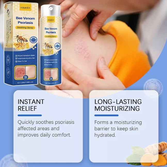 HOUKEA - Bee Venom Psoriasis Soothing Spray