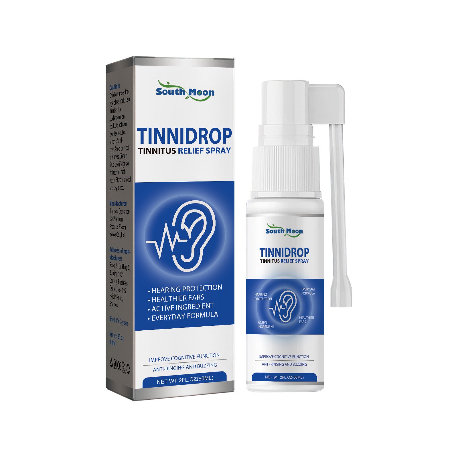 South Moon Tinnitus Relief Spray Relief