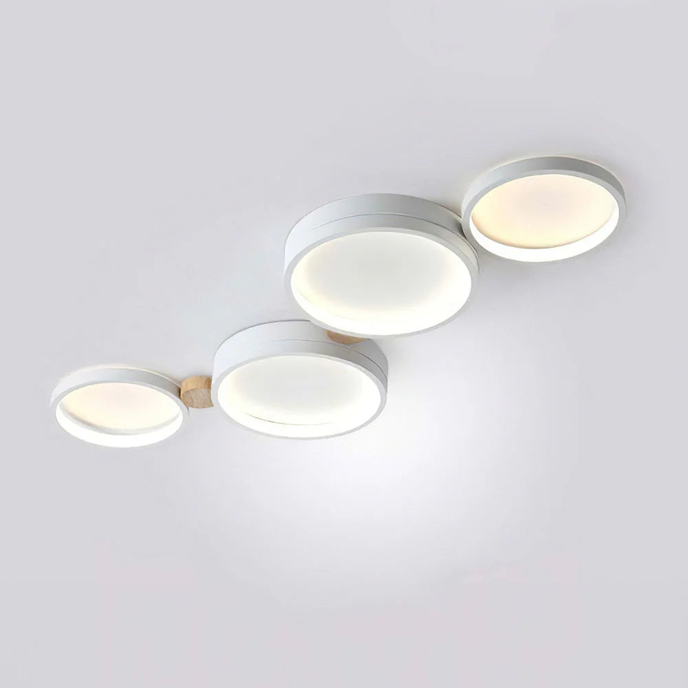 Artistic Circular Iron LED Ceiling Light