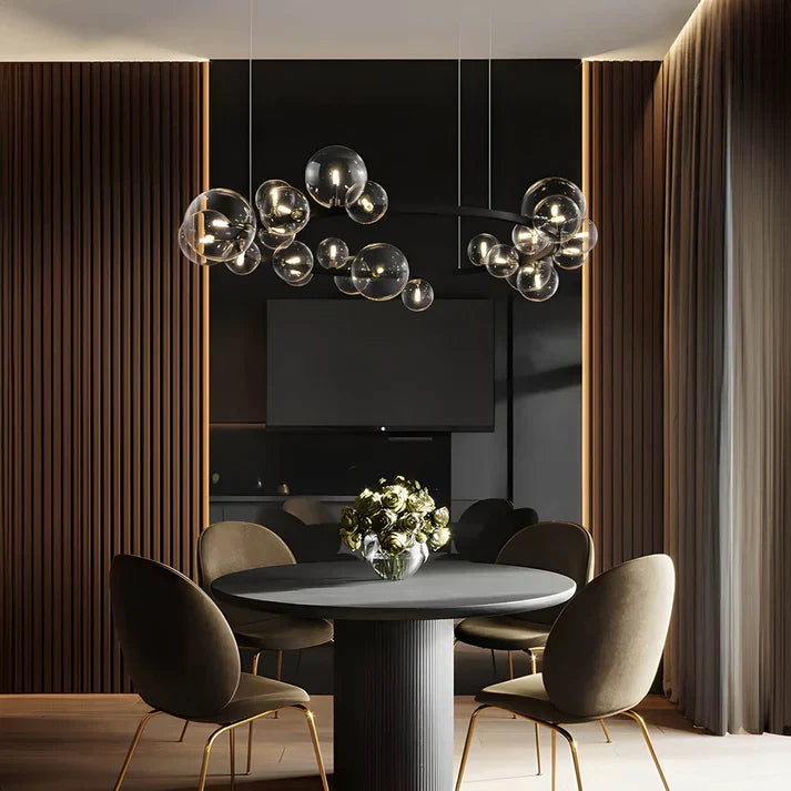 Contemporary Alyse LED Ring Chandelier