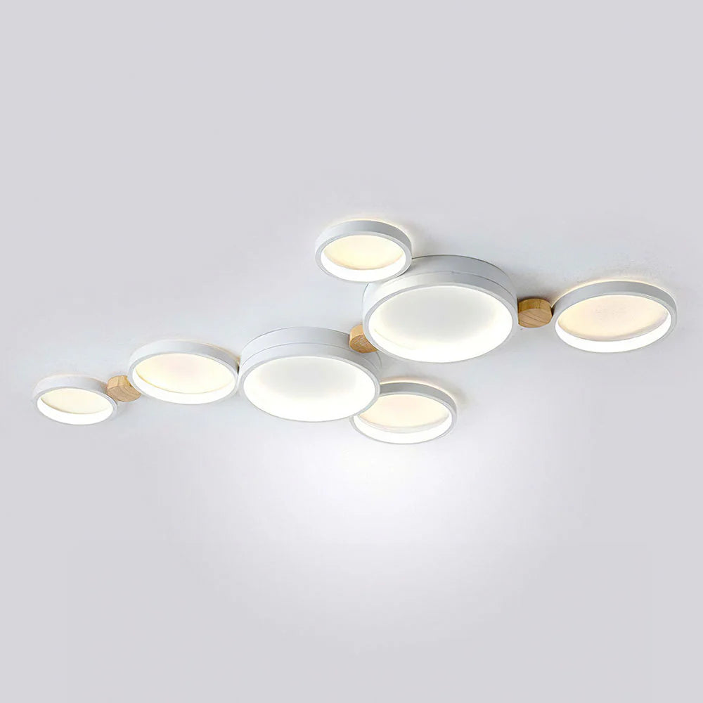 Artistic Circular Iron LED Ceiling Light