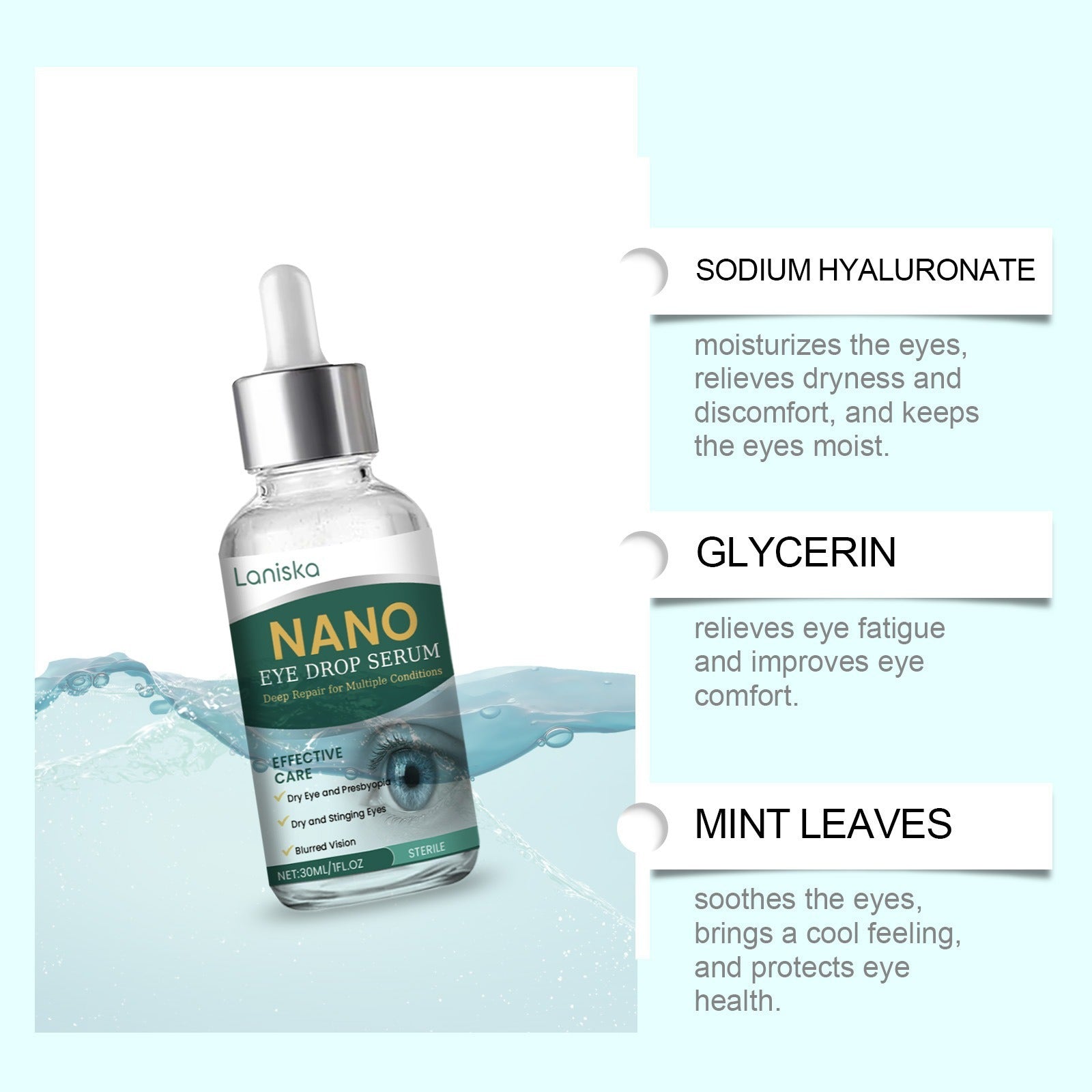 Daily Eye Care Eye Gentle Moisturizing Eye Drops