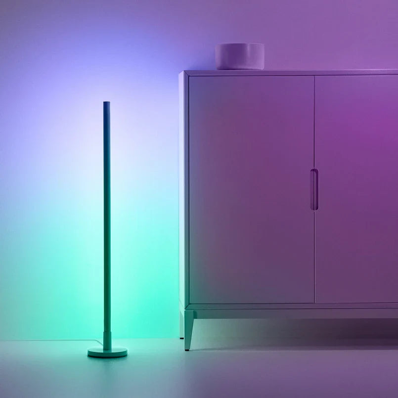 Trendy Sleek Minimalist Plastic Floor Lamp