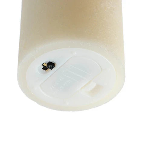 Classical White Sleek Plastic LED Candle