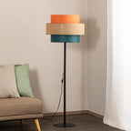 Modern Narrow Pole Steel Floor Lamp