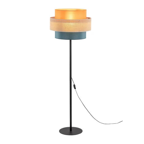 Modern Narrow Pole Steel Floor Lamp