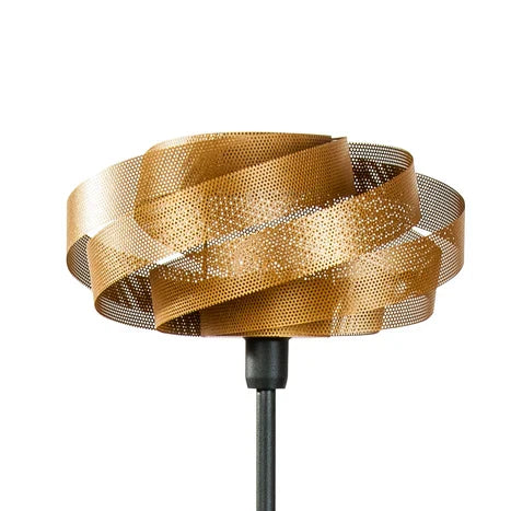 Modern Coiled Inspired Metal Floor Lamp