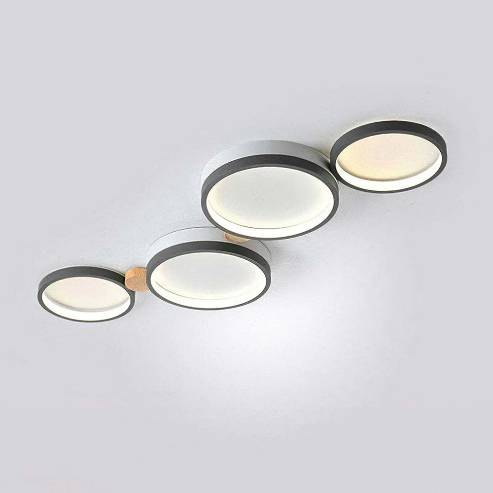 Artistic Circular Iron LED Ceiling Light