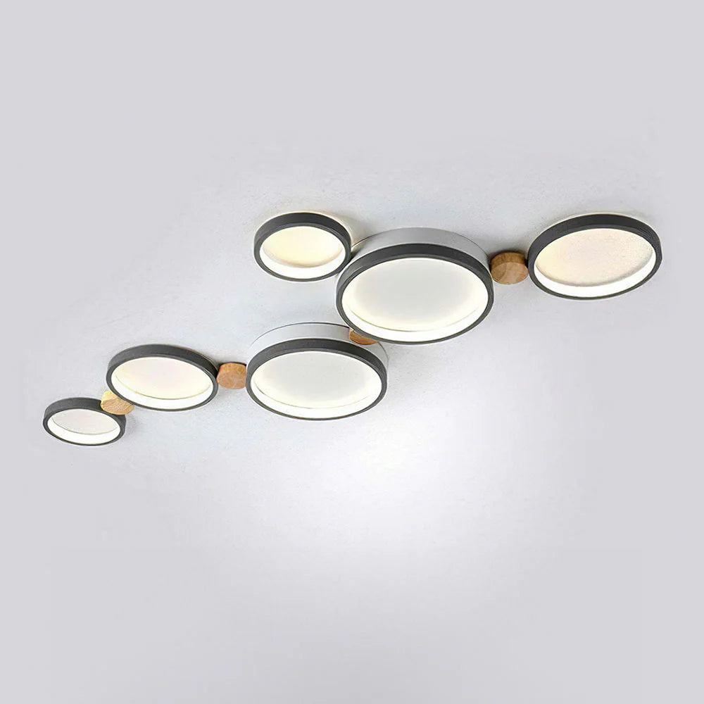 Artistic Circular Iron LED Ceiling Light