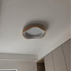 Wooden Lace LED Matte Finish Ceiling Light