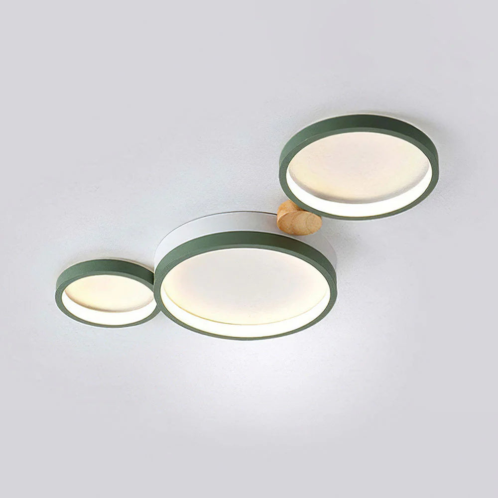 Artistic Circular Iron LED Ceiling Light