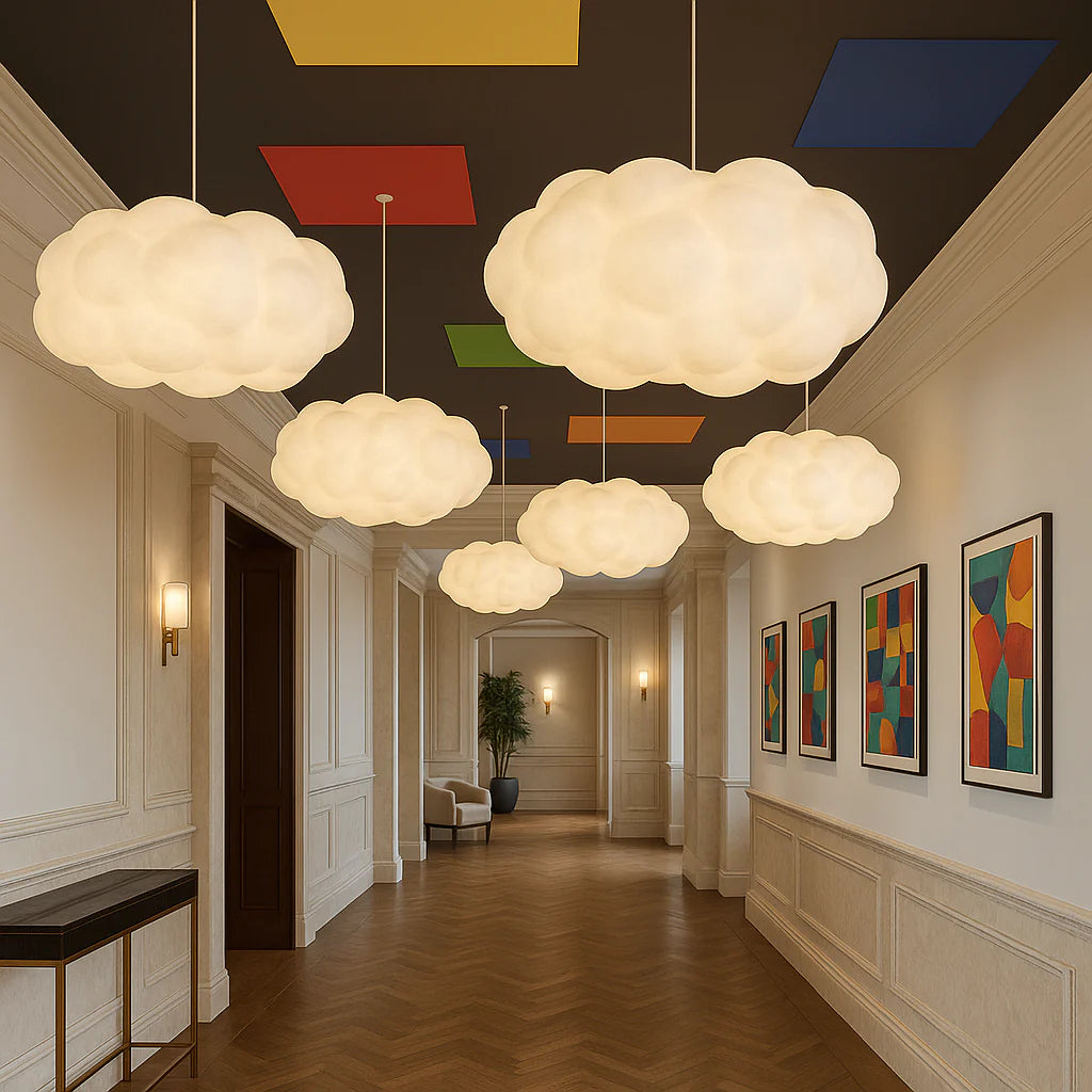 Minimalist Cloud Pendant Light