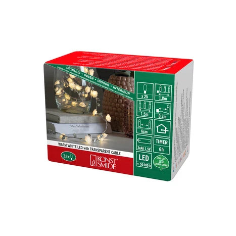 Romantic Rose LED Light Chain