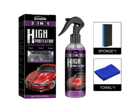 Protect Fast Car Paint Spray Clean Coating