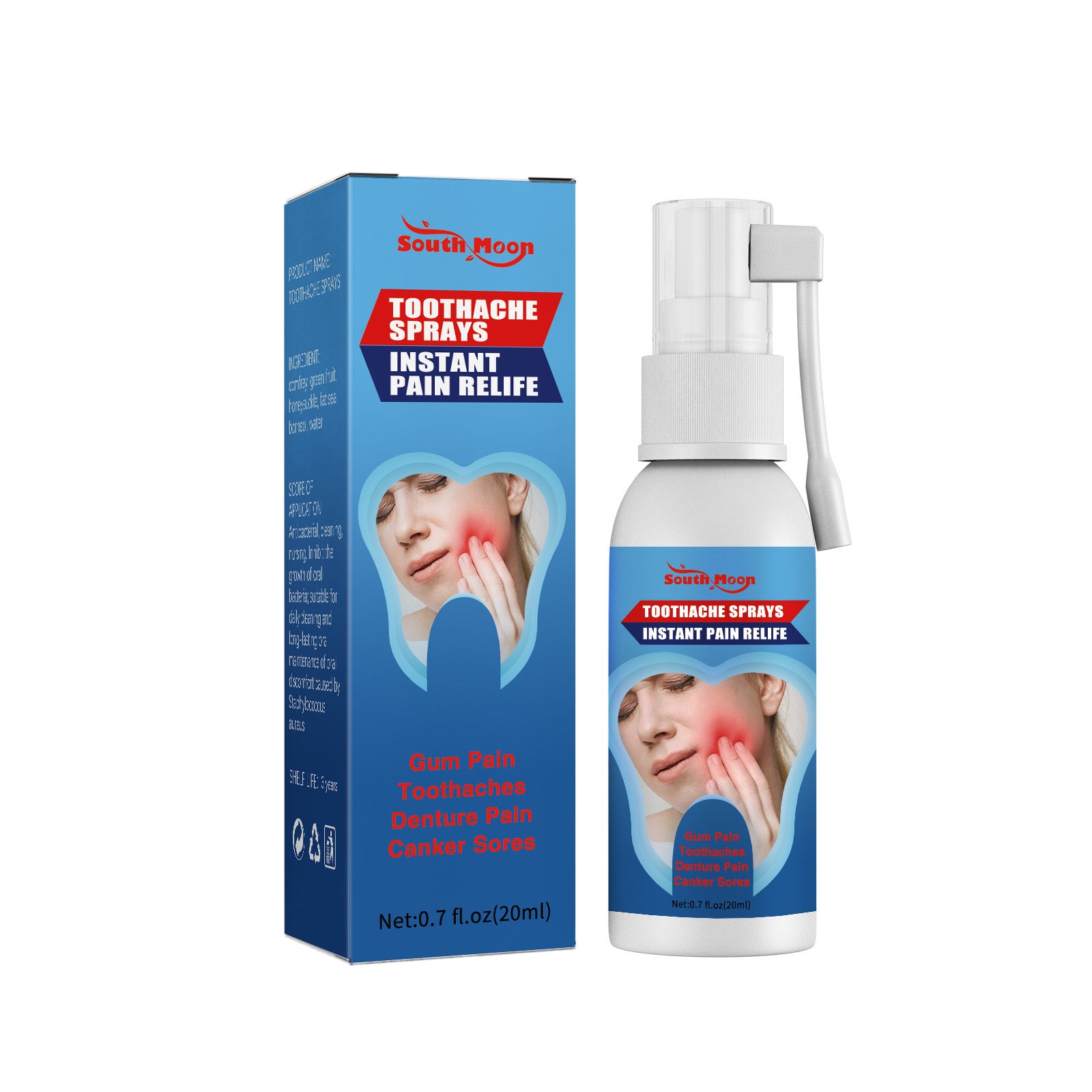 Simple And Creative Gum Swelling Pain Spray