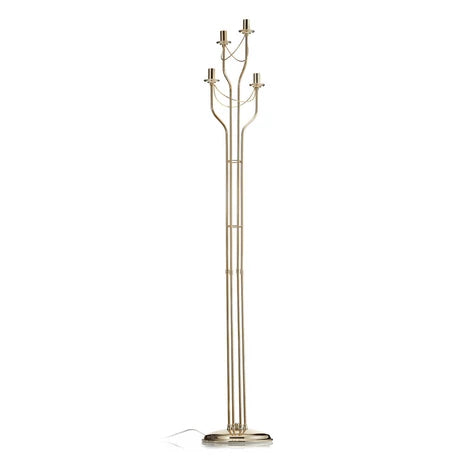 Retro Candelabrum Metal Floor Lamp