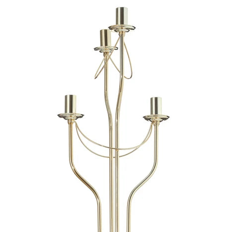 Retro Candelabrum Metal Floor Lamp