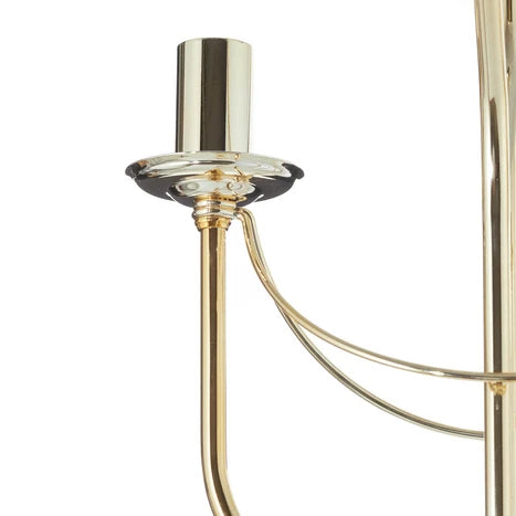 Retro Candelabrum Metal Floor Lamp