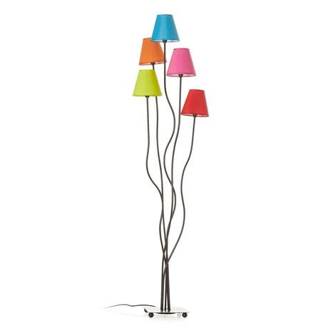 Stylish Colorful Cones Metal Floor Lamp