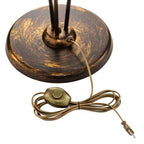 Stylish Twisting Vine Glass Floor Lamp