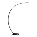 Modern Crescent Shape Aluminum Floor Lamp