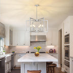 Rustic Farmhouse Metal Chandelier
