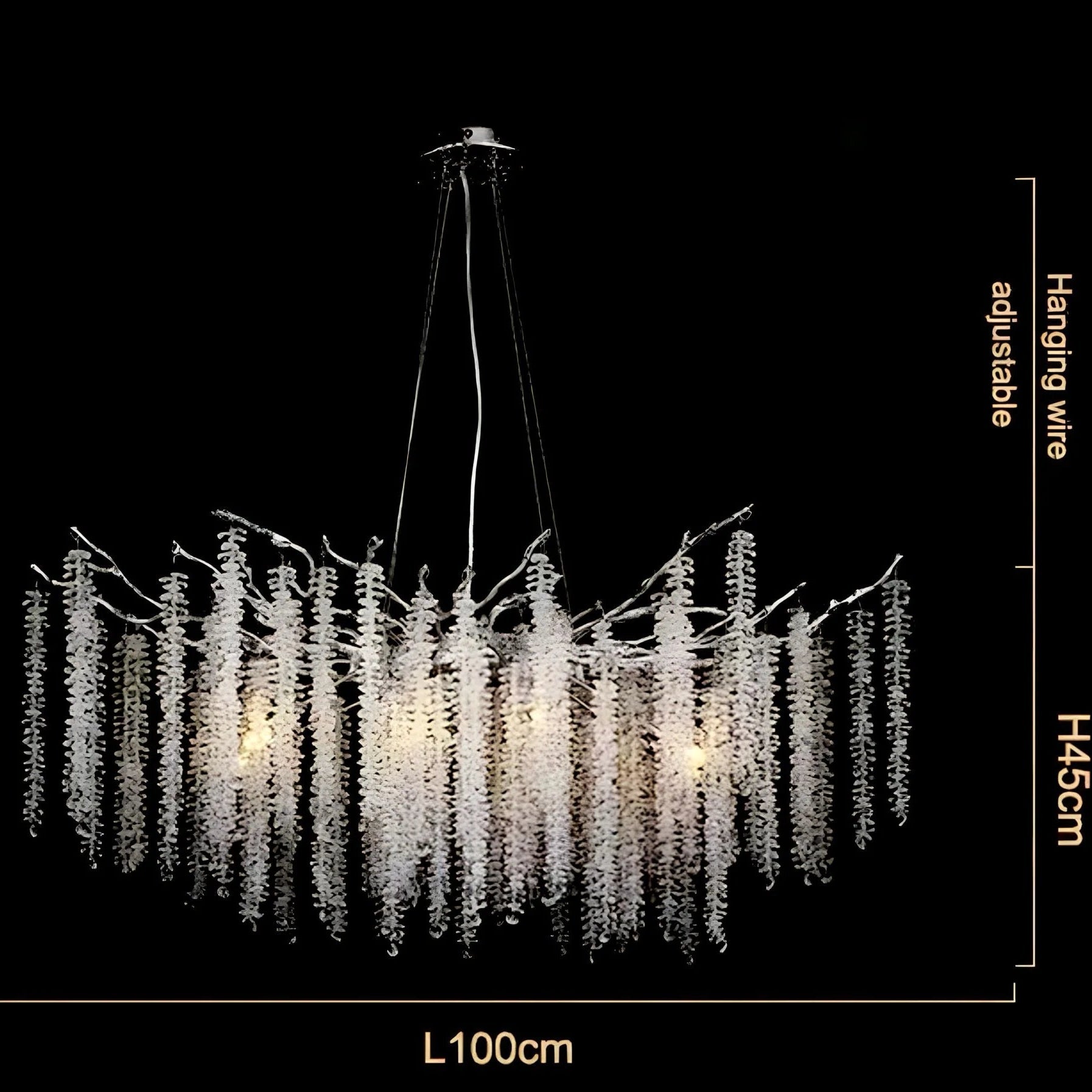 Stelle Cadenti Starfall Crystal Chandelier