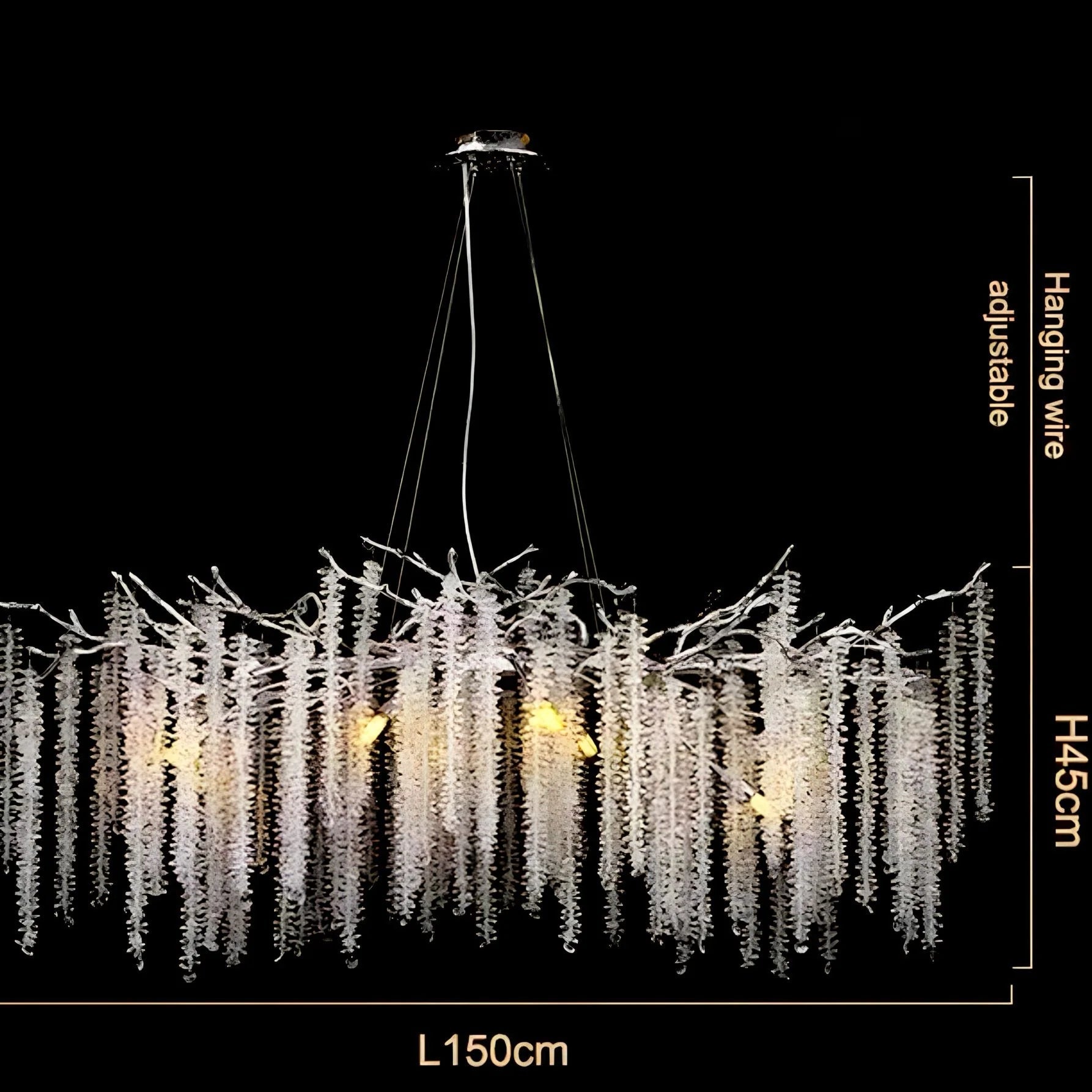 Stelle Cadenti Starfall Crystal Chandelier