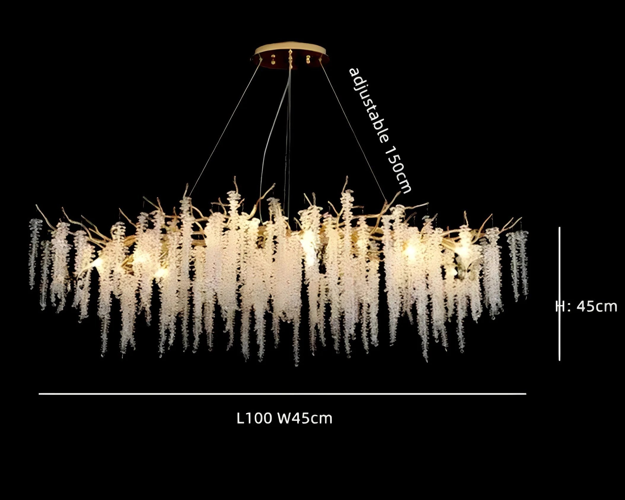 Stelle Cadenti Starfall Crystal Chandelier