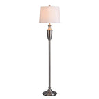 Vintage Ornate Steel Floor Lamp