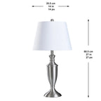 Vintage Ornate Steel Floor Lamp