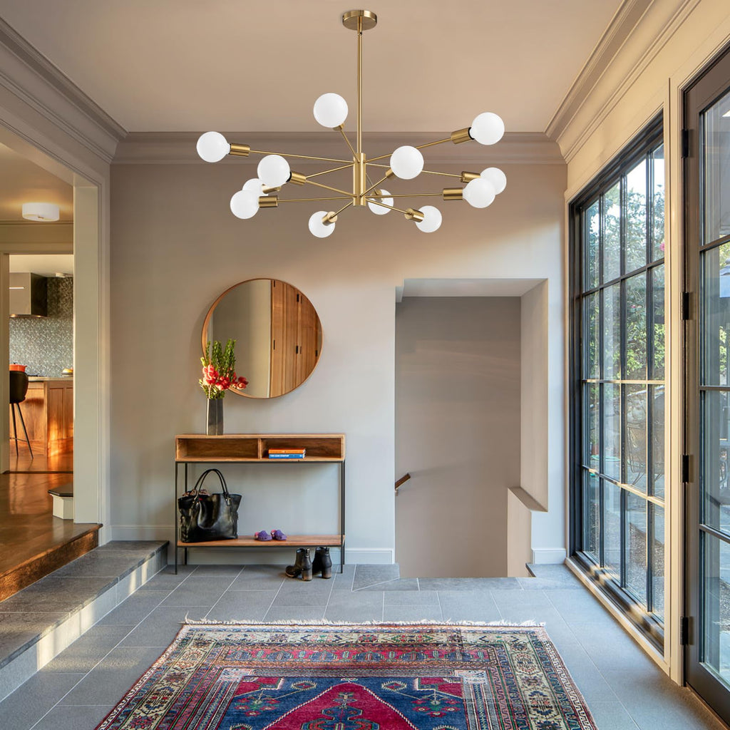 Stylish Chic Glowing Globe Chandelier