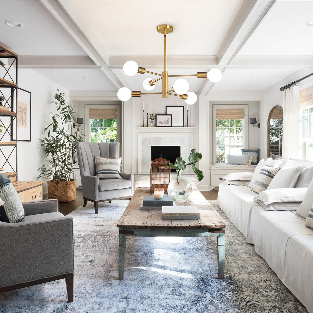Stylish Chic Glowing Globe Chandelier