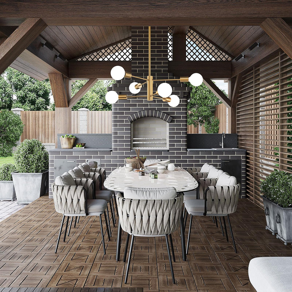 Stylish Chic Glowing Globe Chandelier
