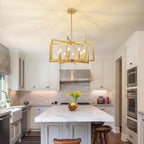 Rustic Farmhouse Metal Chandelier