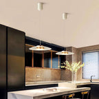 Nordic Minimal Disc Metal Pendant Light