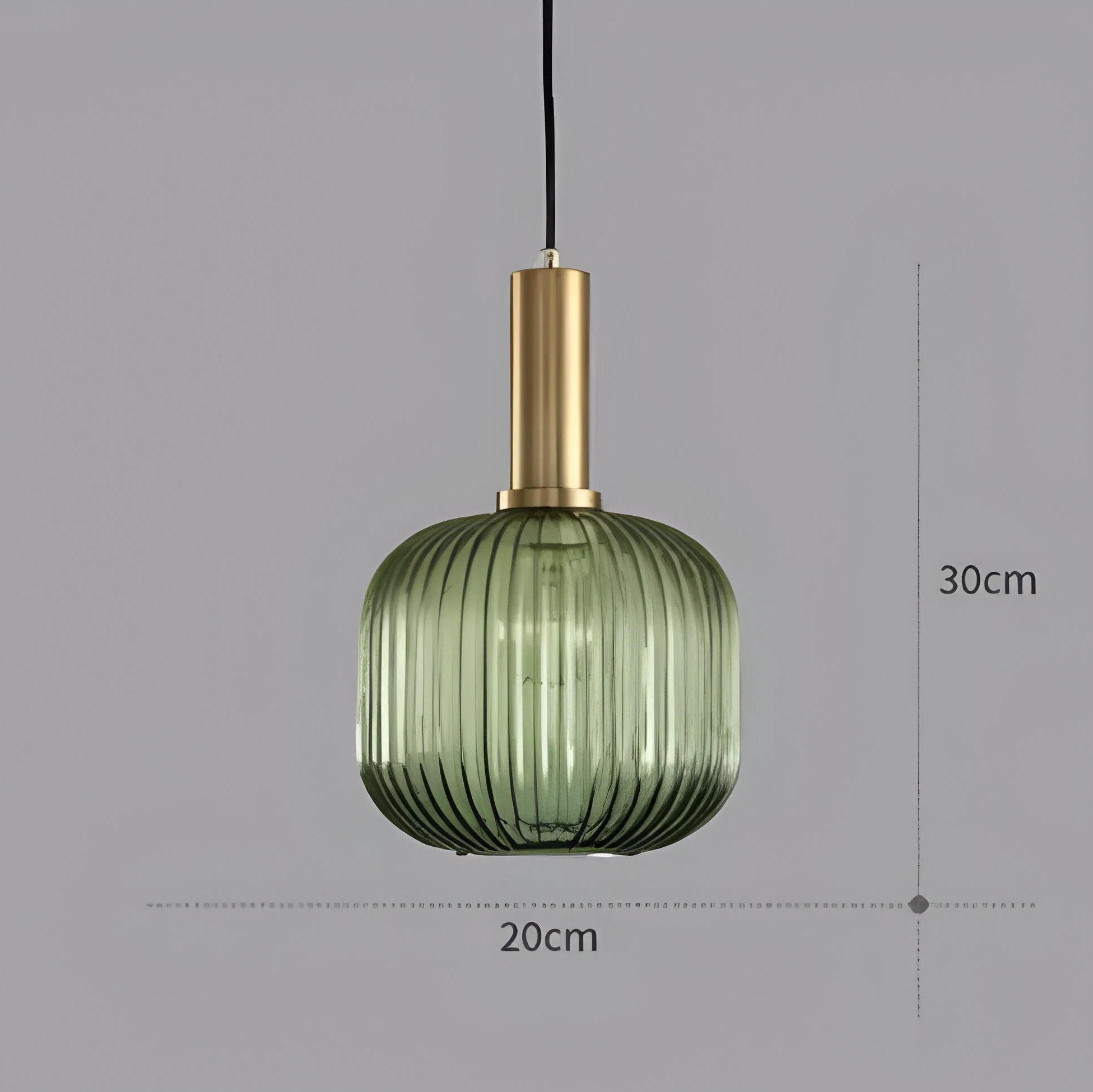Nordic Elegance Glass Pendant Light