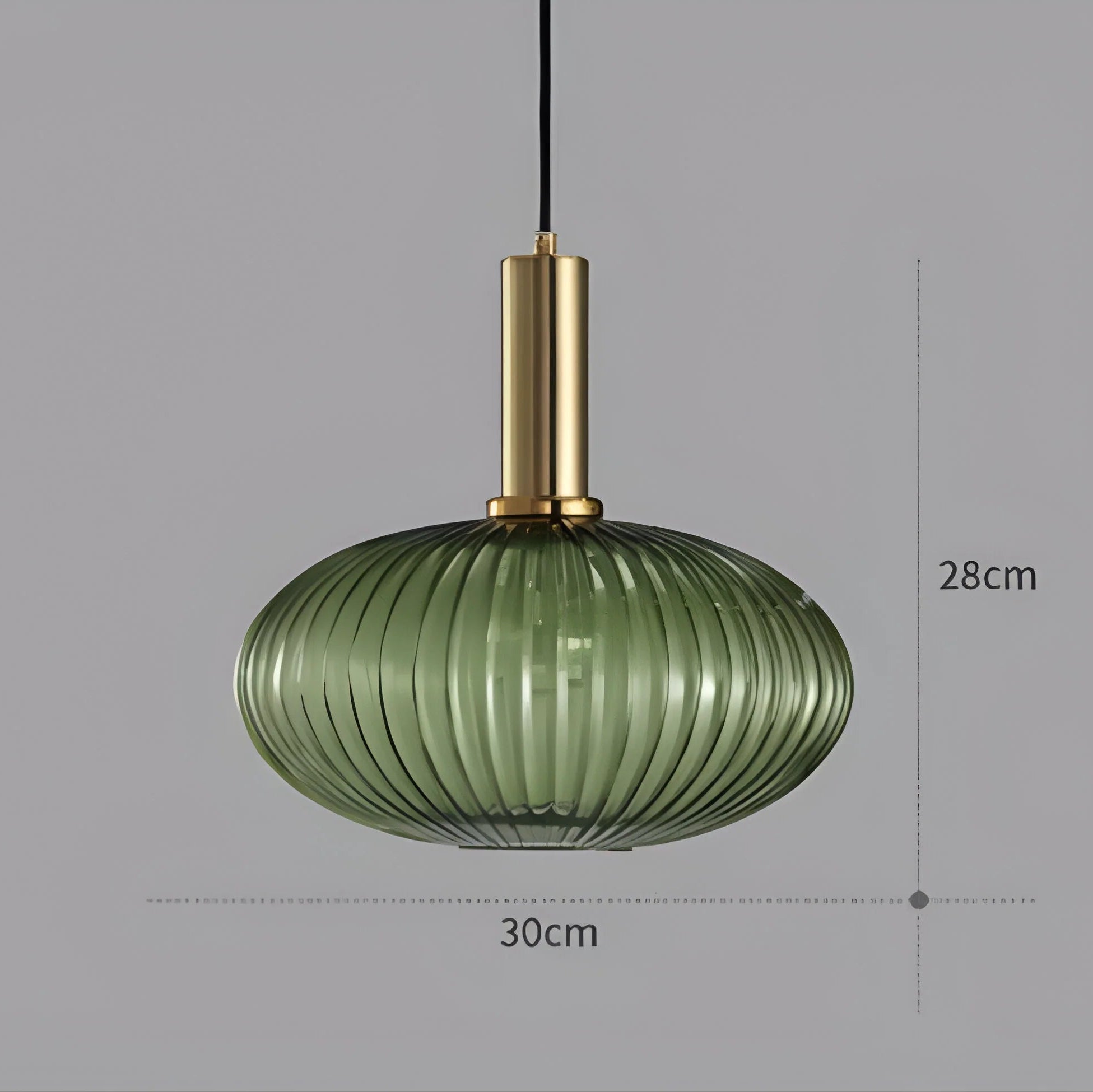Nordic Elegance Glass Pendant Light