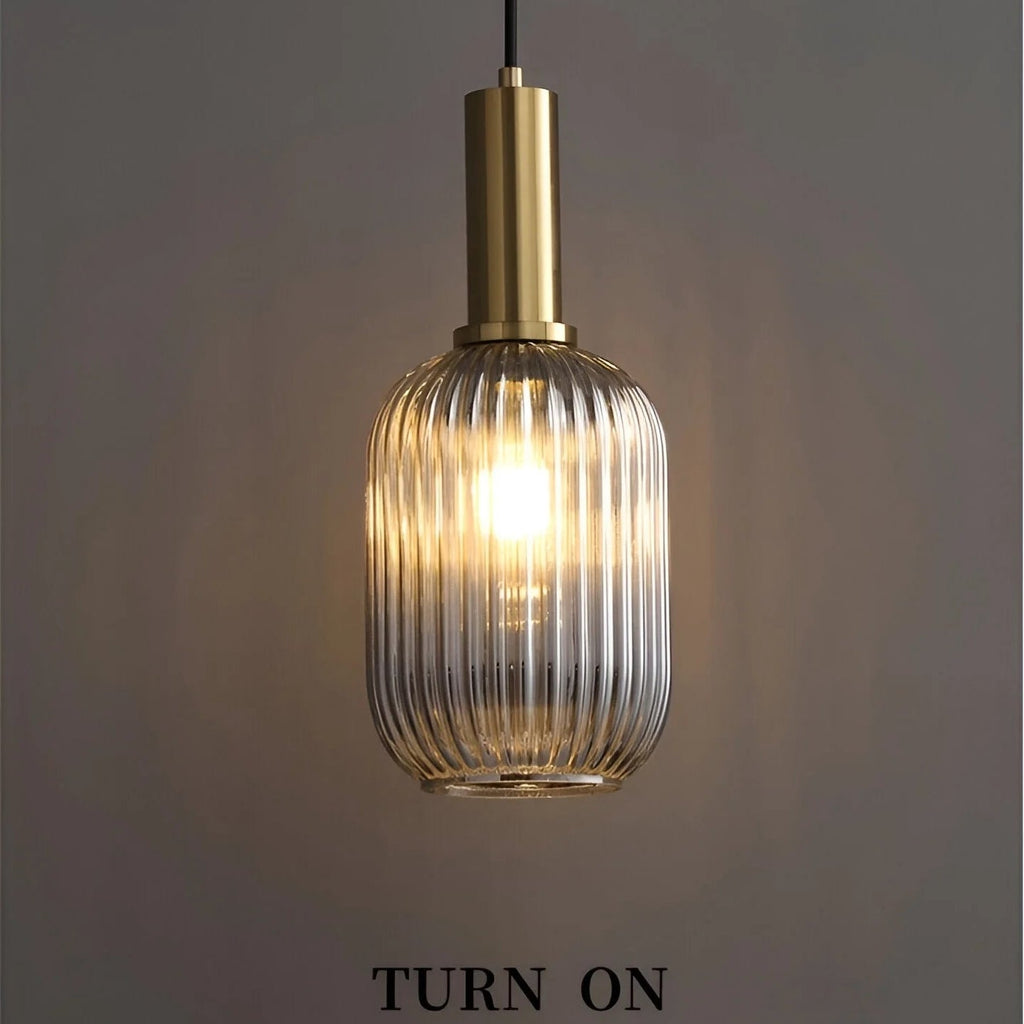Nordic Elegance Glass Pendant Light