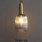 Nordic Elegance Glass Pendant Light