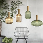 Nordic Elegance Glass Pendant Light