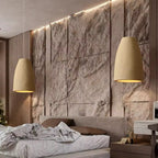 Modern Serenity Cylindrical Resin Pendant Light