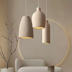 Modern Serenity Cylindrical Resin Pendant Light
