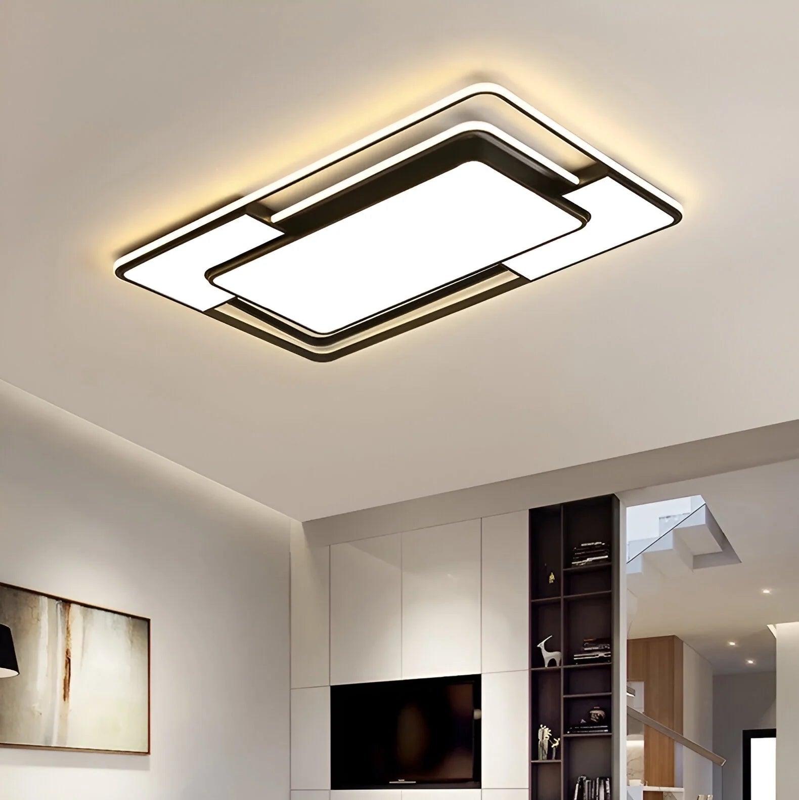 Modern Strata Acrylic Ceiling Lamp