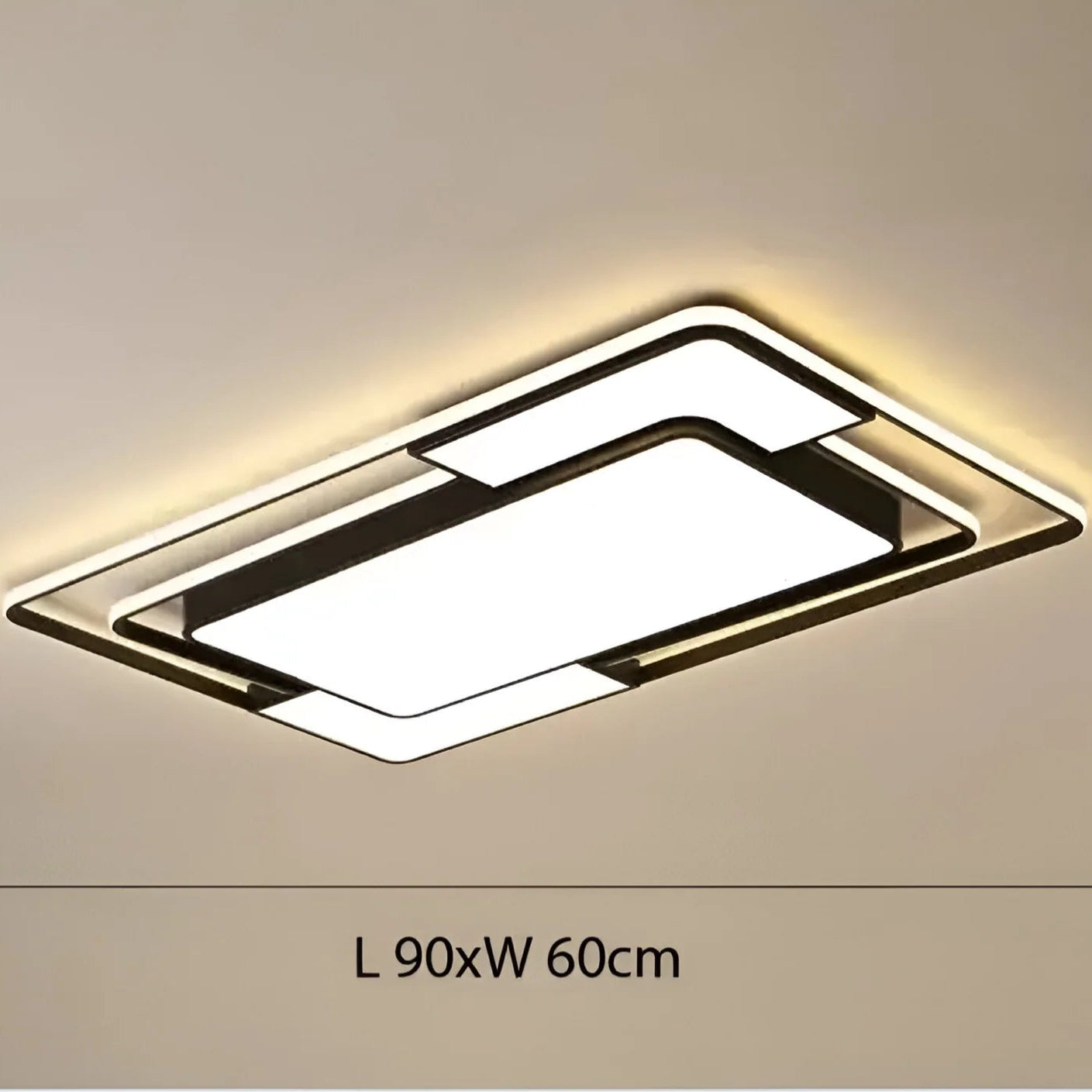 Modern Strata Acrylic Ceiling Lamp