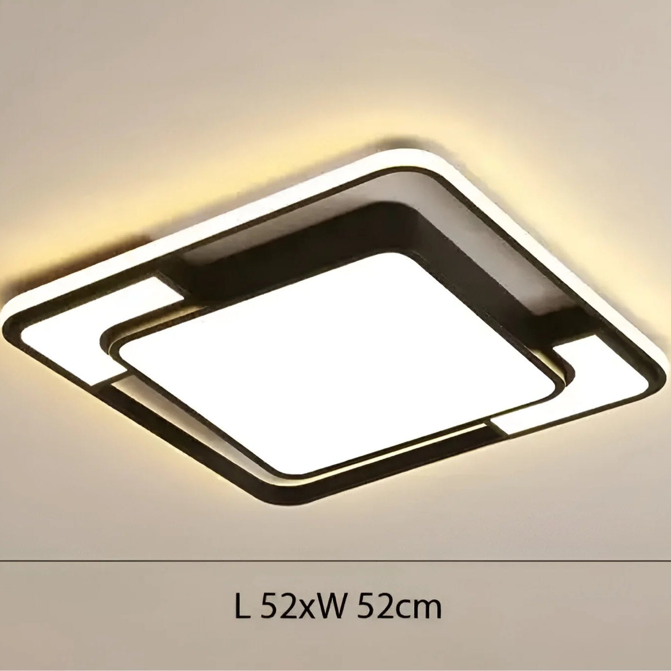 Modern Strata Acrylic Ceiling Lamp