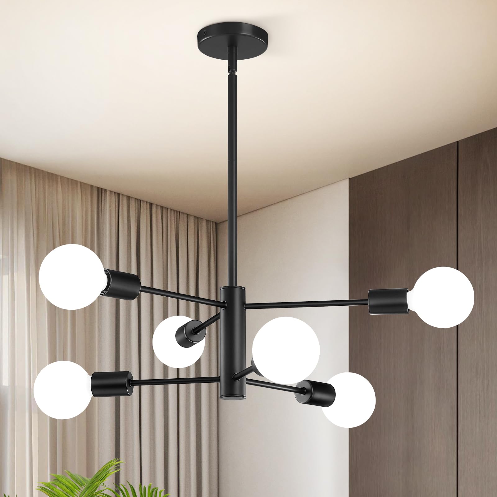 Stylish Chic Glowing Globe Chandelier